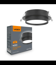 Recessed spotlight luminaire VIDEX for GX53 lamp VL-SPF33R-B VL-SPF33R-B