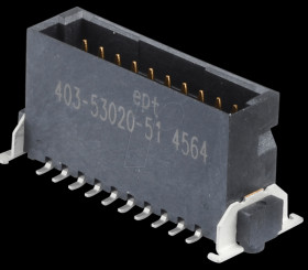 403-53020-51 One27 male straight 3.25mm 20p PL1 pitch 1,27mm