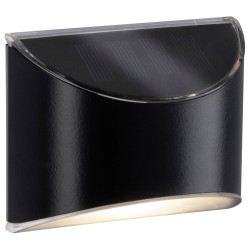 Paulmann 94233 Elliot Solar Outdoor Wall Light 0.05W Warm White Anthracite