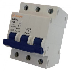 Wyłącznik nadprądowy 3P 25A B C45N 15724