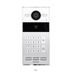 GREON IP GR-OS10-K Panel zewnętrzny wideo natynkowy, klawiatura mechaniczna, czytnik RFID 125kHz/13,56MHz, PoE, 2 przekaźniki
