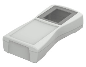 BOPLA BS 600 DIS-7035 (82600235) - obudowa z ABS z oknem wyświetlacza (159,4 x 77,9 x 33,5 mm)