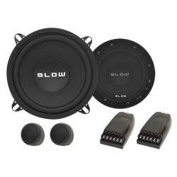 Głośniki samochodowe BLOW VR-130 woofery+tweetery+zwrotnice 100W / 30-845