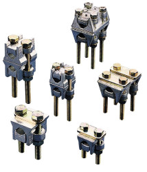 Zacisk kablowy 17mm materiał: Aluminium Srebrny zacisk kablowy