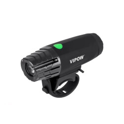 Lampa rowerowa LED 3W przednia 3 tryby pracy 3W 3xAAA / URZ0915