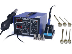 Spawarka plastiku WEP 852D+ +9szt dysz do spawania