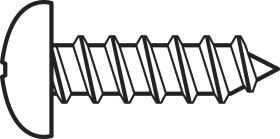 Blachowkręt Toolcraft, 6,5 x 2,2 mm, 100 szt.