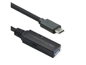 Kabel USB Złącze A USB C Złącze B USB A dł. 5m Kabel USB-C do USB-A USB 3.2