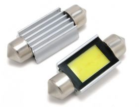 LED 12V C5W 1,3W COB BIALA 40MM