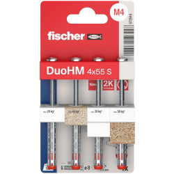 Fischer 572914 DuoHM Cavity Plug 55mm 4pcs for 9.5-30mm materials