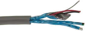 Kabel do transmisji danych 3 -parowy 0,35 mm² 6 -rdzeniowy Ekranowany 22 AWG AWG PVC 300 V Skrętka