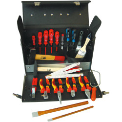 NWS 321-23 Apprentice Tool Box 23-Piece Calf Leather Insulated Tools