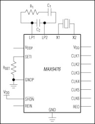 Low-Jitter, 8kHz Reference Clock Synthesizer Outputs 35.328MHz