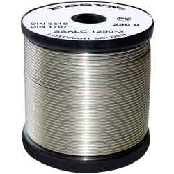 Edsyn SSALC8250-3 Solder Lead-Free Active Flux Core Sn99 Ag0.3 Cu0.7