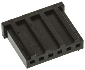 Obudowa złącza 6-pinowe -rzędowe raster: 2.54mm TE Connectivity Żeński Montaż na kablu AMPMODU MOD II Złącze Centerline