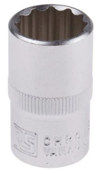 Nasadka dwunastokątna z gniazdem 1/2 cala 16mm RS PRO