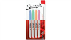 Zestaw Markerów Permanentnych Pastelowych 4X Kolory Końcówka Fine Point 1,0Mm...