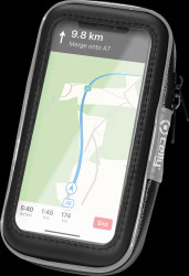 Bicycle smartphone holder with sleeve, waterproof