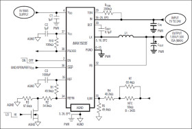 15A Step-Down Regulator with Internal Switches