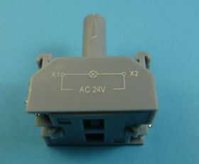 NYG2-L8 24VAC YELLOW LAMPKA LED DO PRZE