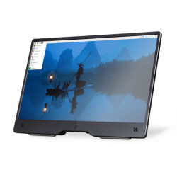 Raspberry Pi Monitor - ekran LCD IPS 15,6'' 1920x1080px HDMI + USB - czarny