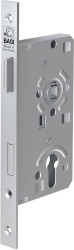 Basi 9240-5522 Zamek wpuszczany do sypialni srebrny