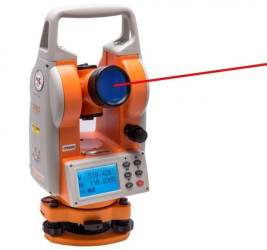 Precyzyjny teodolit elektroniczny FET 220K-L z laserem