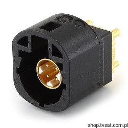 D4S10A-400L5-A STRAIGHT PLUG PCB W. HOUSING BLACK THT ROSENBERGE