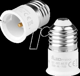 AE27B22 Fitting adapter, E27 to B22