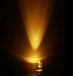 Ultra Bright LED 5mm - Yellow (10 Pack)