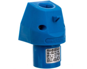 Wtyczka odbiornikowa naścienna GT 16A 3p 230V 6h IP44 BL 240