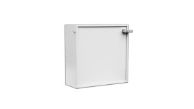 Szafka Teletechniczna Wzmocniona Gm-50/50/20 Kłódka Z Prętem