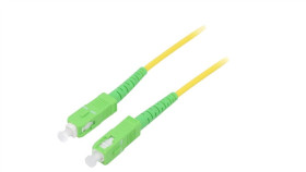 Sca-Sca/Os2-300Yl Patch Cord Światłowodowy Os2 Sc/Apc,Z Obu Stron 30M Lszh