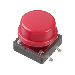 U5556 Red 13mm Round Tactile Switch Cap for PHAP5-50 APEM