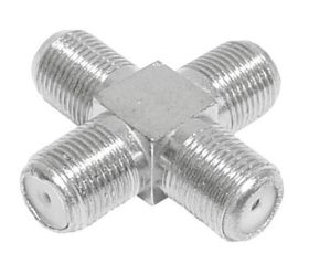 Rozgałęziacz gniazda typu F na trzy gniazda typu F (czwórnik)