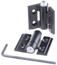 Zawias cierny Aluminium długość 30mm Zawias cierny szerokość 35mm Swobodne wychylanie