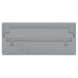 WAGO 282-326 2mm 2-conductor Front Entry Separator Plate Grey