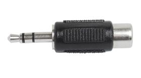 Przejście wtyk jack 3,5mm stereo - gniazdo RCA
