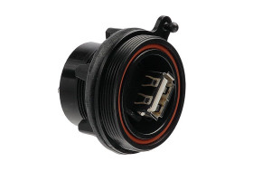 Złącze USB A Montaż na panelu Żeński 2.0 ,1-portowe