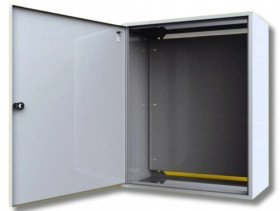 Rozdzielnica natynkowa skrzynka metalowa 540x440x220 płyta montażowa