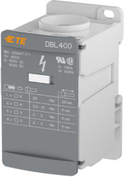 Terminal block, 1 pole, 95-185 mm², 400 A, 1500 V, screw connection, 1SNL340010R0000