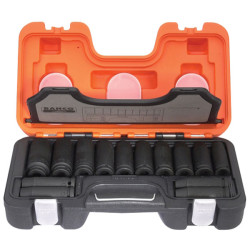 Bahco DD/S14 Deep Impact Socket 14 Piece Set 1/2in Square Drive