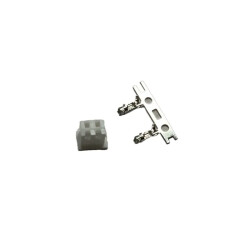 Złącze A2501H-2P proste na przewód żeńskie 2,5mm PIN2 / NX2501-02PFS NX2501-TF