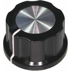 Gałka pot. bakelitowa czarna GBC36 36mm