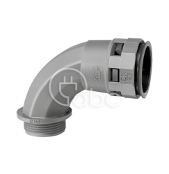 Dławnica do węży ochronnych, łukowa 90°, gwint M32, NBC-23M32G