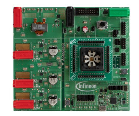Narzędzie rozwojowe z kategorii „zasilanie, silniki i robotyka&#148; Infineon Sterowanie silnikiem 3-fazowym Płytka