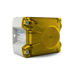 Sygnalizator 115 → 230 V AC/DC, 120 V AC/DC Migające, Ciągłe, Migające Żółty Montaż panelowy LED