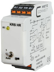 Przełącznik progowy 24, 24 V/AC, V/DC (max) 1 zestyk przełączny Metz Connect 11066770 1 szt.