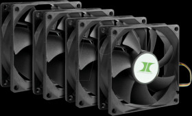 88887290 Inter-Tech IPC fan set, 4x 80 mm