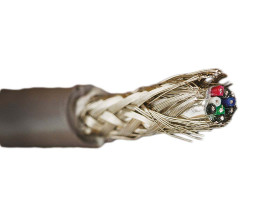 Kabel do transmisji danych 4 -parowy 0,14 mm² 8 -rdzeniowy Ekranowany 26 AWG AWG PVC 300 V